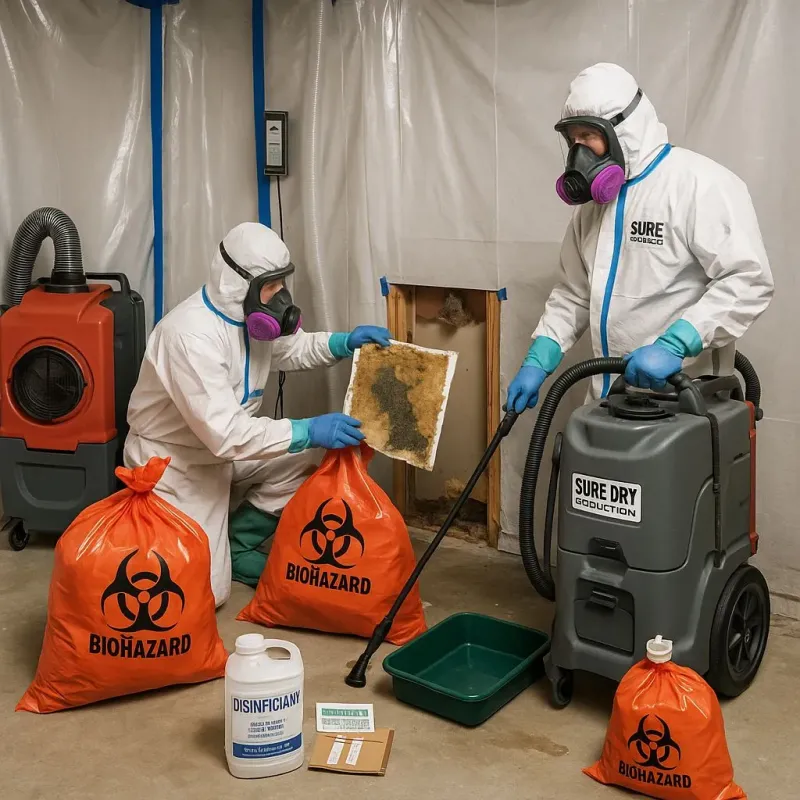 Contaminated Water Handling Protocols process in Mio, MI