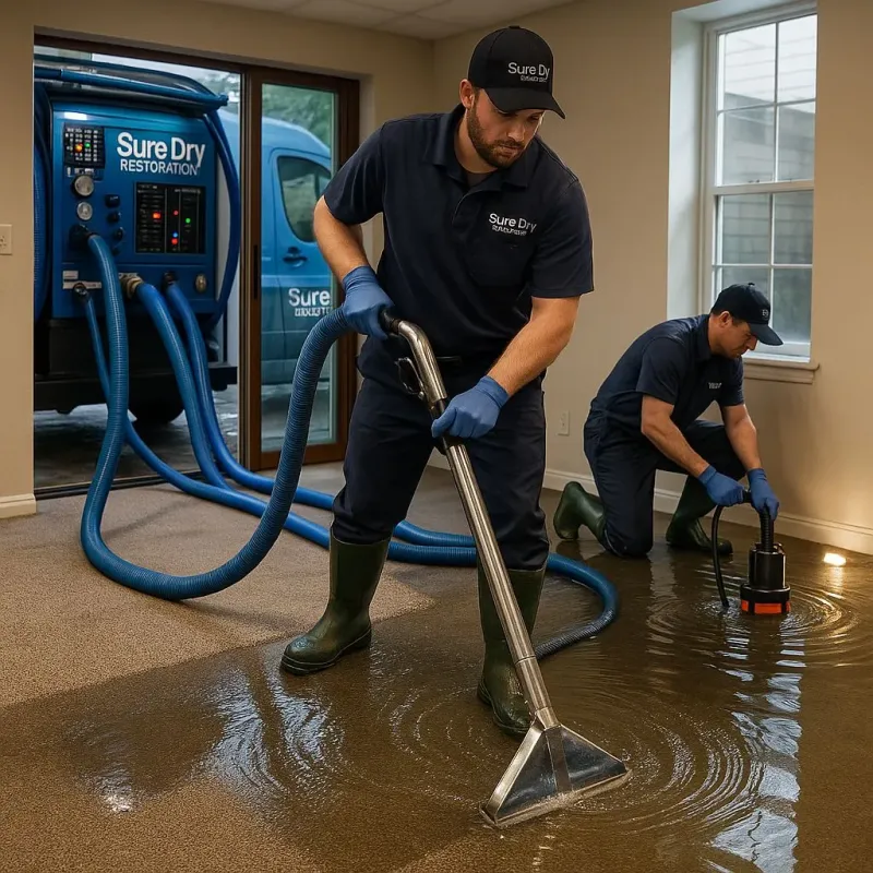 Water Extraction and Removal process in Mio, MI